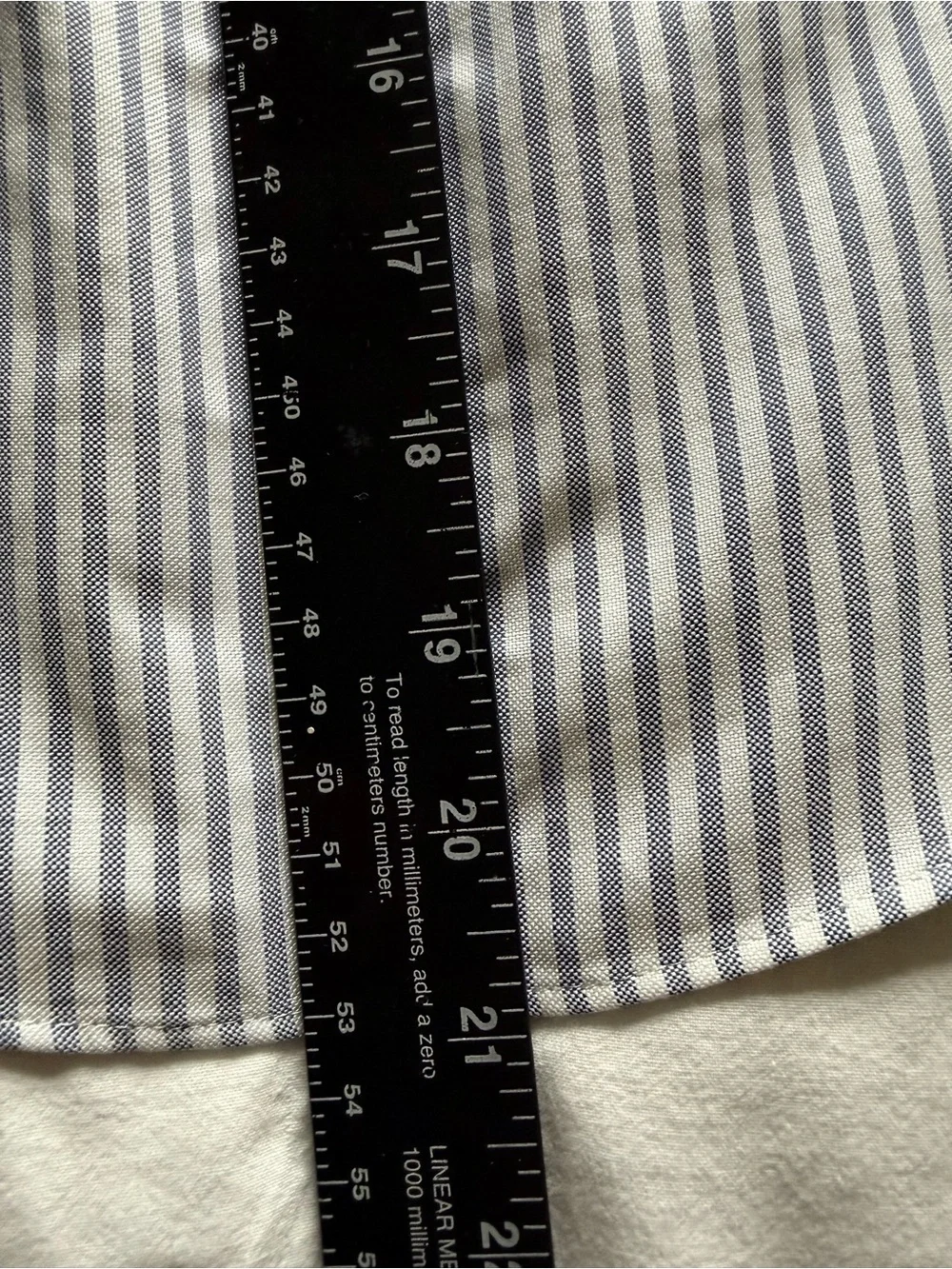 Brooks Brothers XS Blue White Stripe Supima Cotton Non-Iron Button Down Shirt